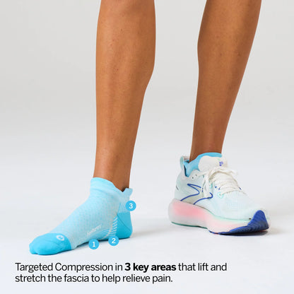 Plantar Fasciitis Relief Sock Light Cushion Tab 3 Pack