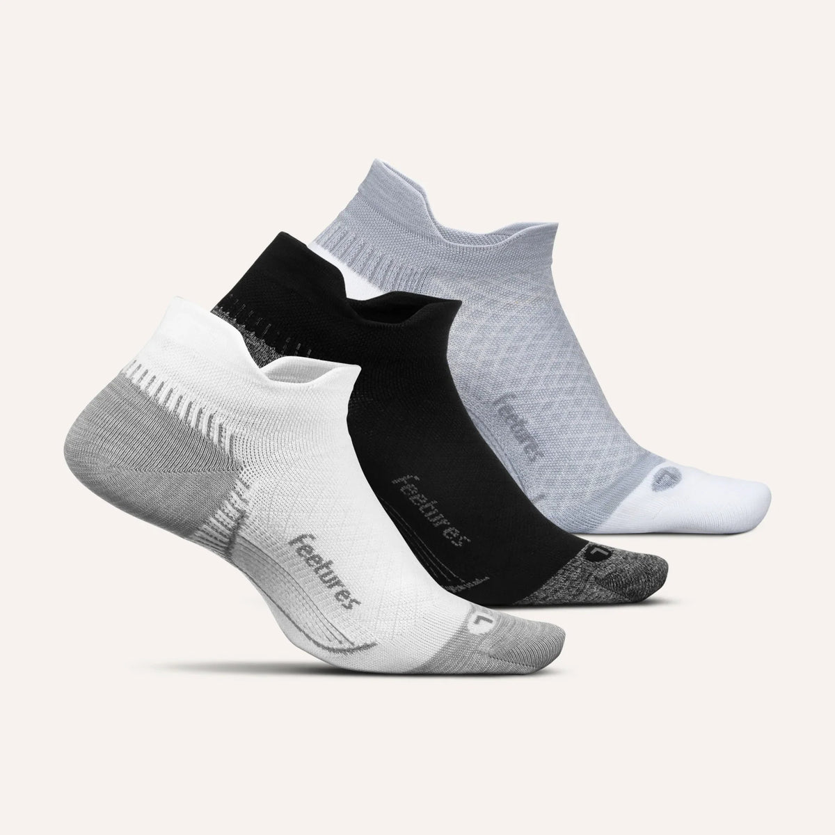 Plantar Fasciitis Relief Sock Light Cushion Tab 3 Pack